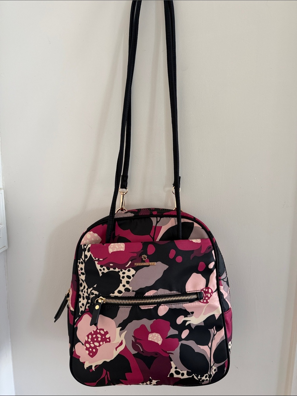 Spartina 449 Nylon Evie Floral Armada Convertible Backpack